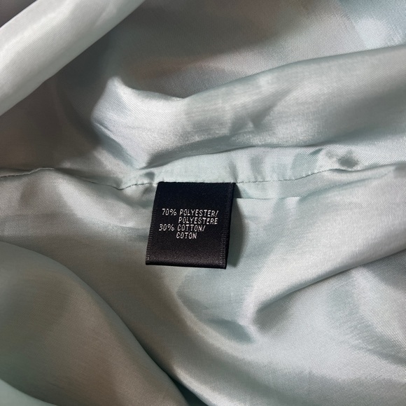 Lafayette 148 New York Chic Metallic Floral Print Pencil Skirt, Women Size 6. - Picture 6 of 6